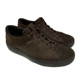 Ecco Gore-Tex Size 9 43 Brown Leather Shoes